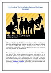 Do You Own The Best-fit & Affordable Musicians Coverage.pdf