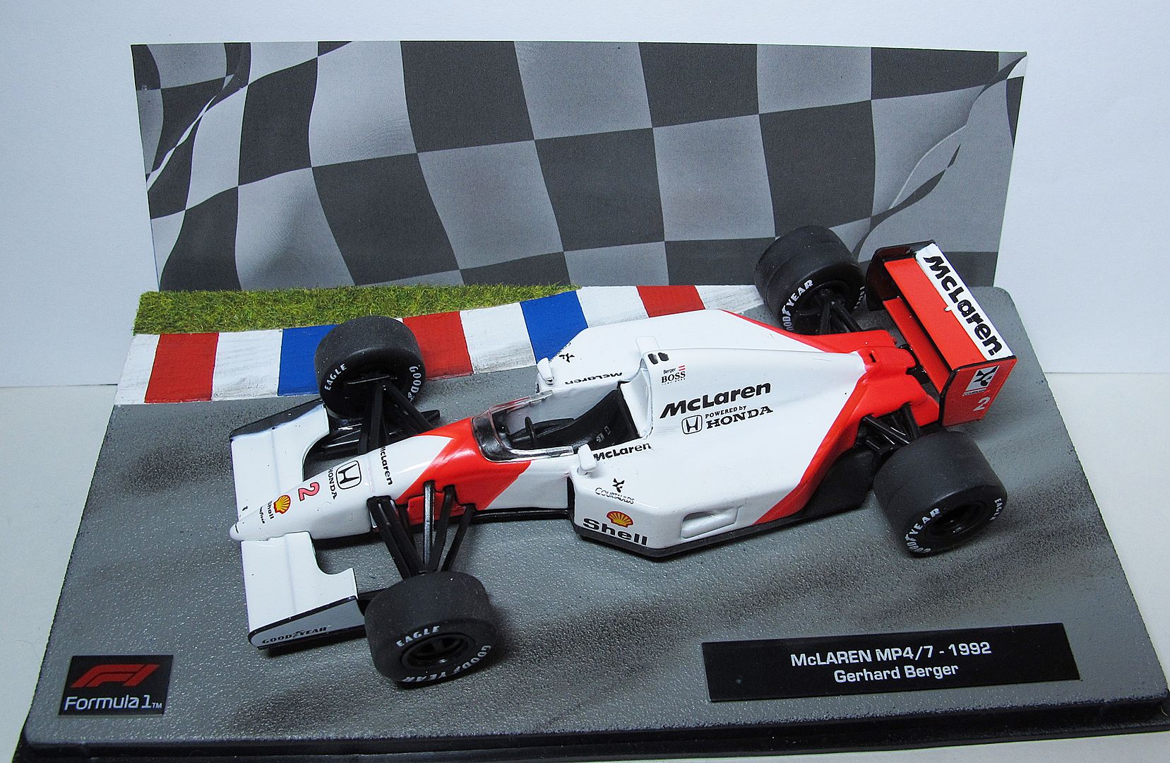 Formula 1 №82 McLAREN MP4/7-Герхард Бергер (1992)