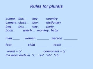 plurals rules of formation.pptx